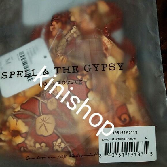 New spell Amethyst bralette amber copper bra M FP - Picture 7 of 16